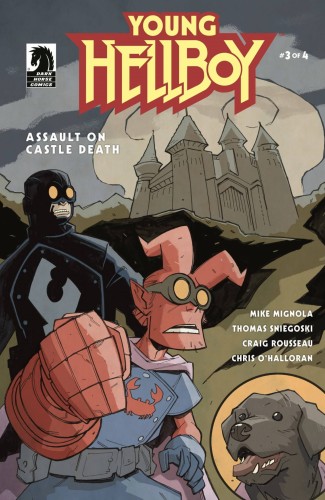 YOUNG HELLBOY ASSAULT ON CASTLE DEATH #3 (OF 4) CVR B ROUSSEAU