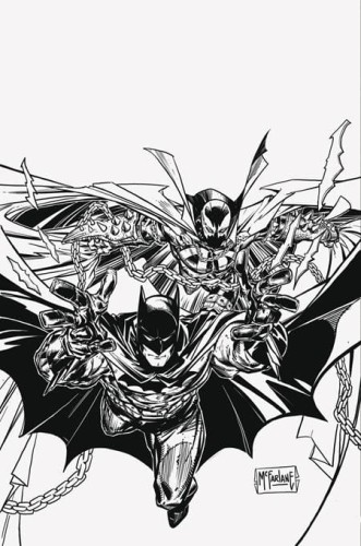 BATMAN SPAWN #1 (ONE SHOT) CVR O INC 1:250 TODD MCFARLANE INKED VAR