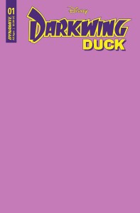 DARKWING DUCK #1 CVR F BLANK AUTHENTIX