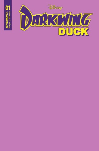 DARKWING DUCK #1 CVR F BLANK AUTHENTIX