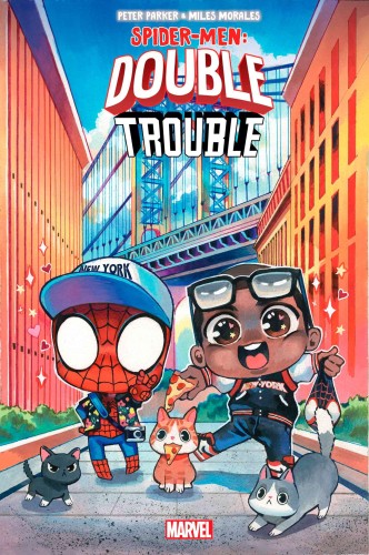 PARKER MILES SPIDER-MAN DOUBLE TROUBLE #3 (OF 4) GONZALES VAR