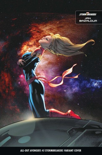 ALL-OUT AVENGERS #5 BAZALDUA STORMBREAKERS VAR