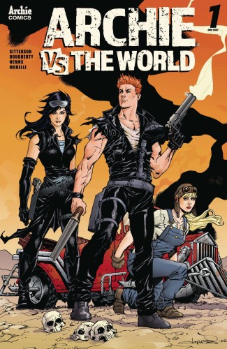 ARCHIE VS THE WORLD ONE SHOT CVR B LOPRESTI