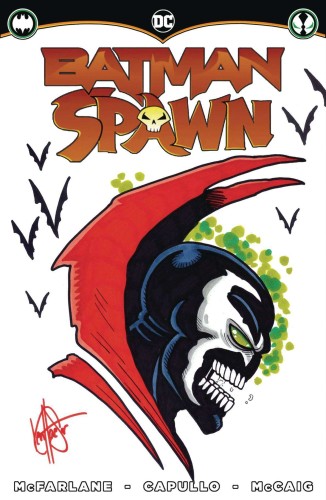 DF BATMAN SPAWN #1 HAESER SGN SPAWN SKETCH