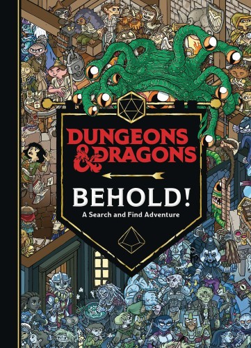 DUNGEONS & DRAGONS BEHOLD SEARCH & FIND ADVENTURE HC (9780063137554)