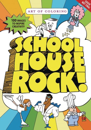 ART OF COLORING SCHOOLHOUSE ROCK SC (9781368080552)