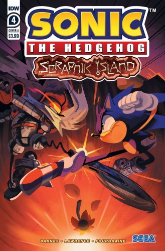 SONIC THE HEDGEHOG SCRAPNIK ISLAND #4 CVR A FOURDRAINE