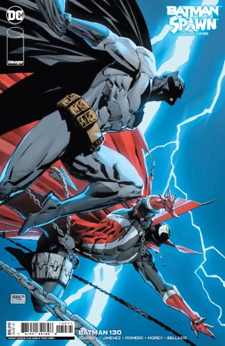 BATMAN #130 CVR G CLAY MANN DC SPAWN CARD STOCK VAR