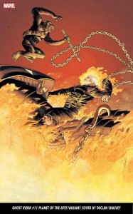 GHOST RIDER #11 SHALVEY PLANET OF THE APES VAR