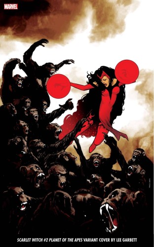 SCARLET WITCH #2 GARBETT PLANET OF THE APES VAR