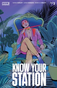 KNOW YOUR STATION #1 (OF 5) CVR I BG VAR WOODALL