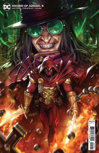 SWORD OF AZRAEL #5 (OF 6) CVR B DERRICK CHEW CARD STOCK VAR