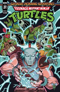 TMNT SATURDAY MORNING ADVENTURES #3 CVR A LATTIE