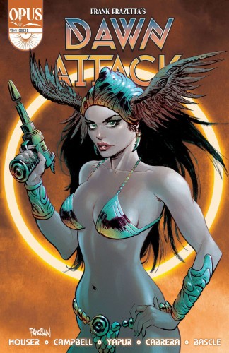 FRANK FRAZETTAS DAWN ATTACK #1 (OF 5) CVR C 5 COPY INCV PANOSIAN