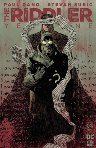 RIDDLER YEAR ONE #1 2ND PTG SECOND PRINTING CVR A JIM LEE