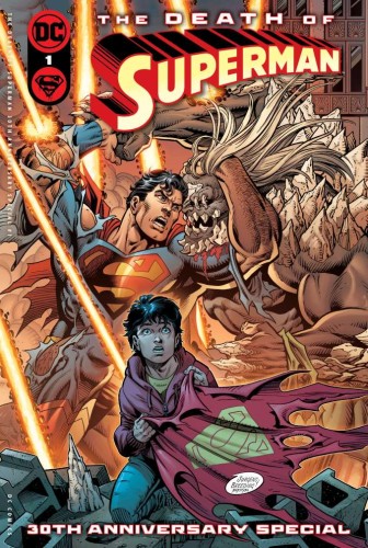 DEATH OF SUPERMAN 30TH ANNIVERSARY SPECIAL #1 (ONE-SHOT) CVR A DAN JURGENS & BRETT BREEDING GATEFOLD COVER