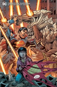 DEATH OF SUPERMAN 30TH ANNIVERSARY SPECIAL #1 (ONE-SHOT) CVR I INC 1:100 DAN JURGENS & BRETT BREEDING FOIL VAR