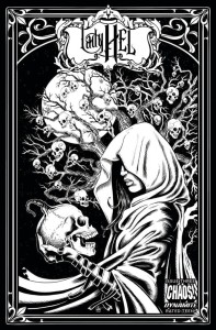 LADY HEL #3 CVR Q 7 COPY FOC INCV HAESER B&W