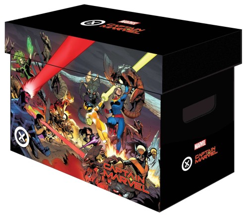 MARVEL GRAPHIC COMIC BOXES CAPT MARVEL X-MEN (PUDŁO NA KOMIKSY)