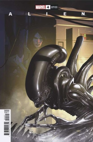 ALIEN #4 50 COPY INCV CLARKE VAR