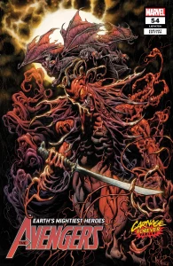 AVENGERS #54 HOTZ CARNAGE FOREVER VAR
