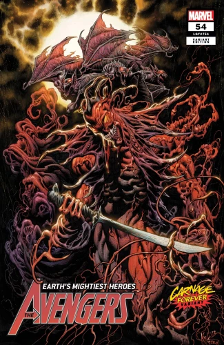 AVENGERS #54 HOTZ CARNAGE FOREVER VAR