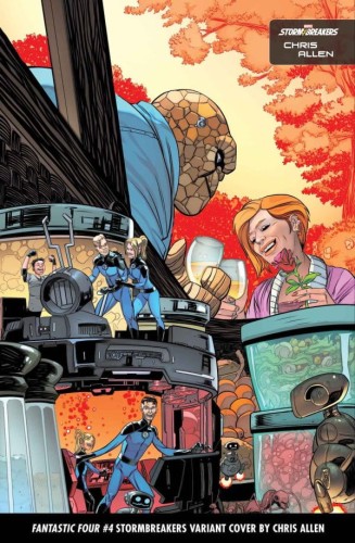 FANTASTIC FOUR #4 ALLEN STORMBREAKERS VAR