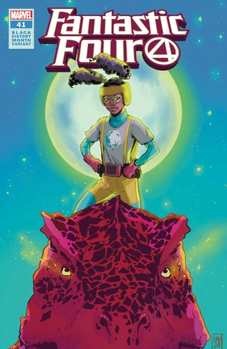 FANTASTIC FOUR 41 SOUZA BLACK HISTORY MONTH VARIANT