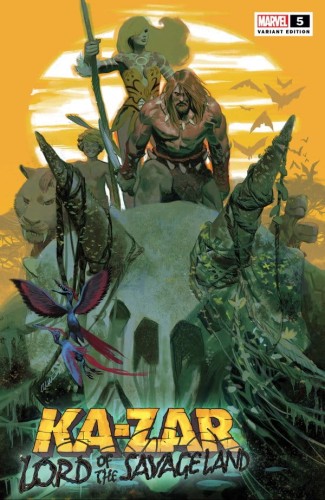 KA-ZAR LORD SAVAGE LAND #5 (OF 5) ACUNA VAR