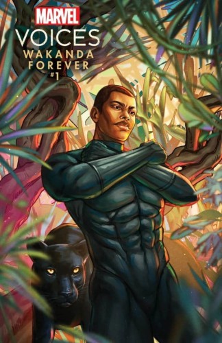 MARVELS VOICES WAKANDA FOREVER #1 EDGE VAR