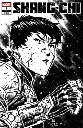 SHANG-CHI #8 CHEUNG HEADSHOT SKETCH VAR