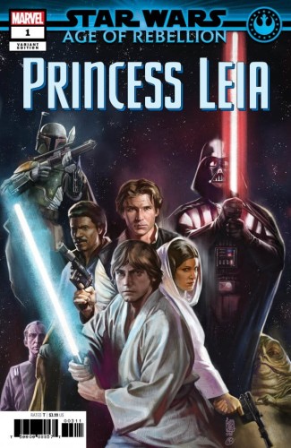 STAR WARS AOR PRINCESS LEIA #1 CAMUNCOLI BONETTI PROMO VAR