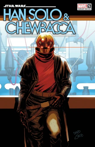 STAR WARS HAN SOLO CHEWBACCA #5 25 COPY INCV LOPEZ VAR