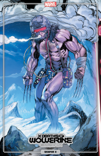 X DEATHS OF WOLVERINE #2 BAGLEY TRADING CARD VAR