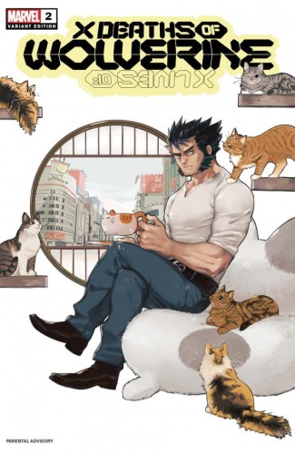 X DEATHS OF WOLVERINE #2 FUJI ANIME STYLE VAR
