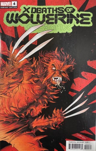 X DEATHS OF WOLVERINE #4 SHALVEY OMEGA SPOILER VAR