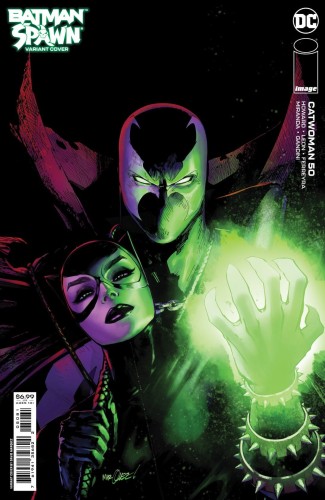 CATWOMAN #50 CVR G DAVID MARQUEZ DC SPAWN CARD STOCK VAR