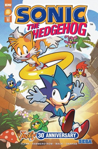 SONIC THE HEDGEHOG TAILS 30TH ANNV CVR 10 COPY INC YARDLEY 