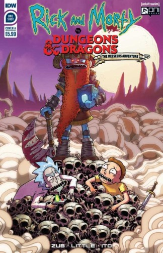 RICK & MORTY VS DUNGEONS & DRAGONS MEESEEKS CVR A VASQUEZ