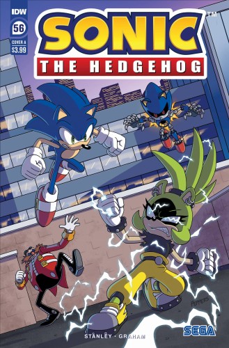 SONIC THE HEDGEHOG #56 CVR A PEPPERS