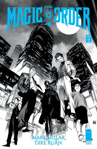 MAGIC ORDER 4 #2 (OF 6) CVR B RUAN B&W