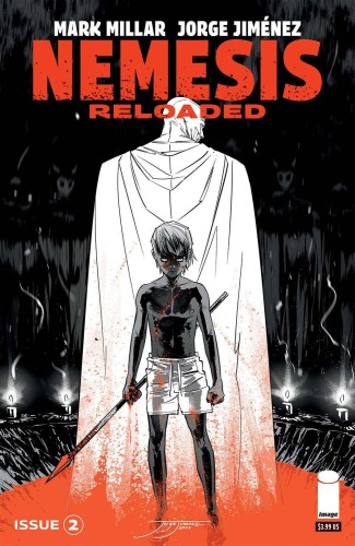 NEMESIS RELOADED #2 (OF 5) CVR B JIMENEZ B&W