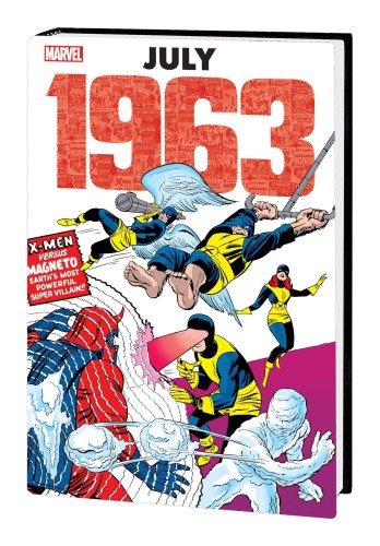MARVEL JULY 1963 OMNIBUS HC KIRBY X-MEN COVER DM ONLY (9781302950897)