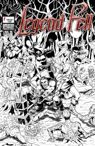 LEGEND FELL #1 1/100 LTD ED CENTURY CVR
