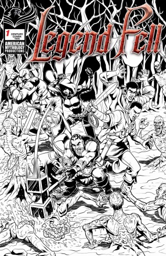 LEGEND FELL #1 1/100 LTD ED CENTURY CVR
