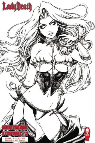 LADY DEATH NIGHTMARE SYMPHONY #2 (OF 2) RAW ED