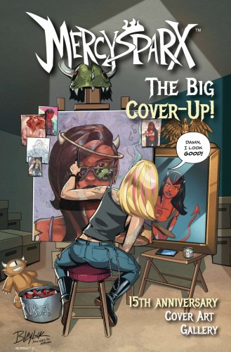 MERCY SPARX THE BIG COVER UP ART BOOK SC (9781957078953)