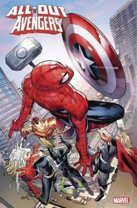 DF ALL OUT AVENGERS #5 LAND SGN