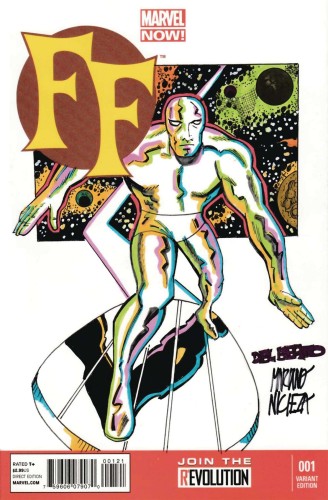 DF MARVEL BLANK VAR NICIEZA & DELBEATO SGN SKETCH