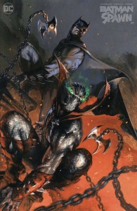 DF BATMAN SPAWN #1 DELL OTTO VAR CAPULLO SILVER SGN